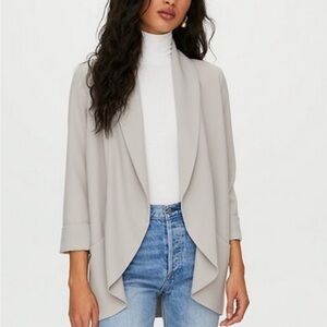 Wilfred Gray Draped Jacket